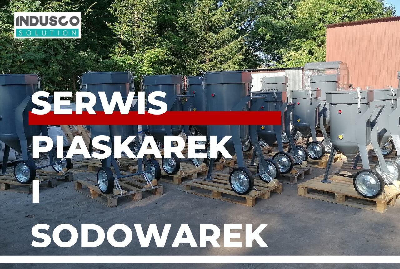Serwis piaskarek i sodowarek