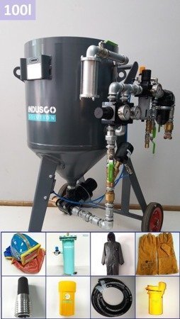 COMPLETE H2O PLUS soda blasting package 150L