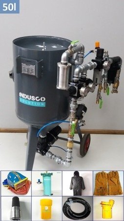 COMPLETE H2O PLUS soda blasting package 50L