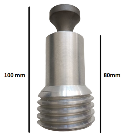 Internal pipe blasting nozzle type PTC-360°