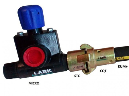 CQT type metal coupling for the sand blasting/shot blasting hose