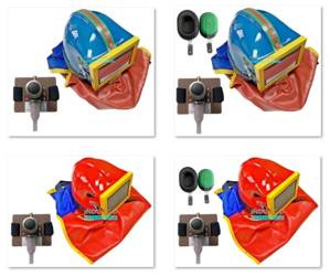 Res-3 helmet apparatus (helmet inkl. regulator)