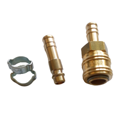 Quick coupler for breathing air hose