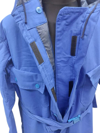 Dust-absorbing overalls BAJM padded