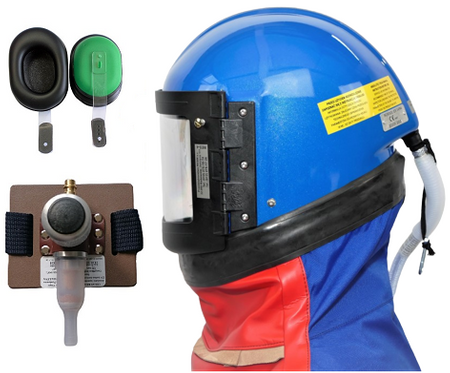 Res-4 helmet apparatus (helmet inkl. regulator)