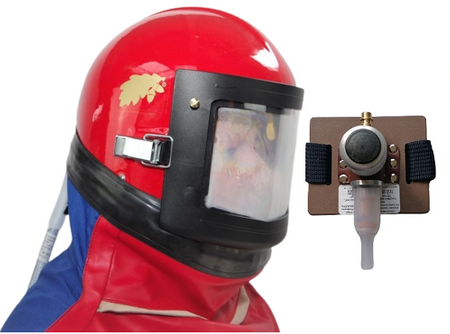 Res-4 helmet apparatus (helmet inkl. regulator)