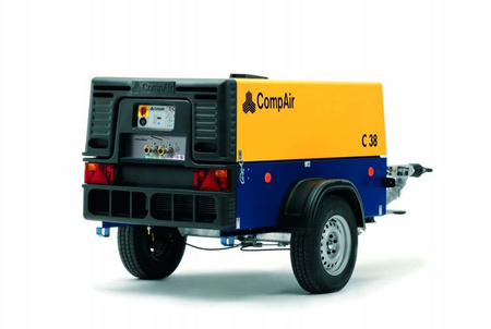 Compressor CompAir C38 and ECONOMIC blasting package 100L