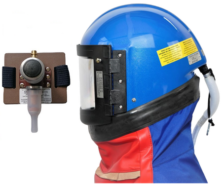 Res-4 helmet apparatus (helmet inkl. regulator)