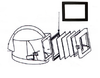 Gummidichtung für Helm ReS-3/3G