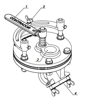 FSV Tellerventil 1 1/4" für Strahlmittel