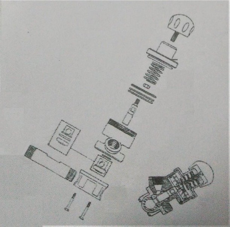 A Thompson TMV flow control valve 